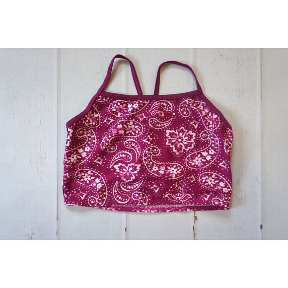 Generation Me Purple/White Shirt & Tank Rash-guard - Size 14/16 - Picture 4 of 8